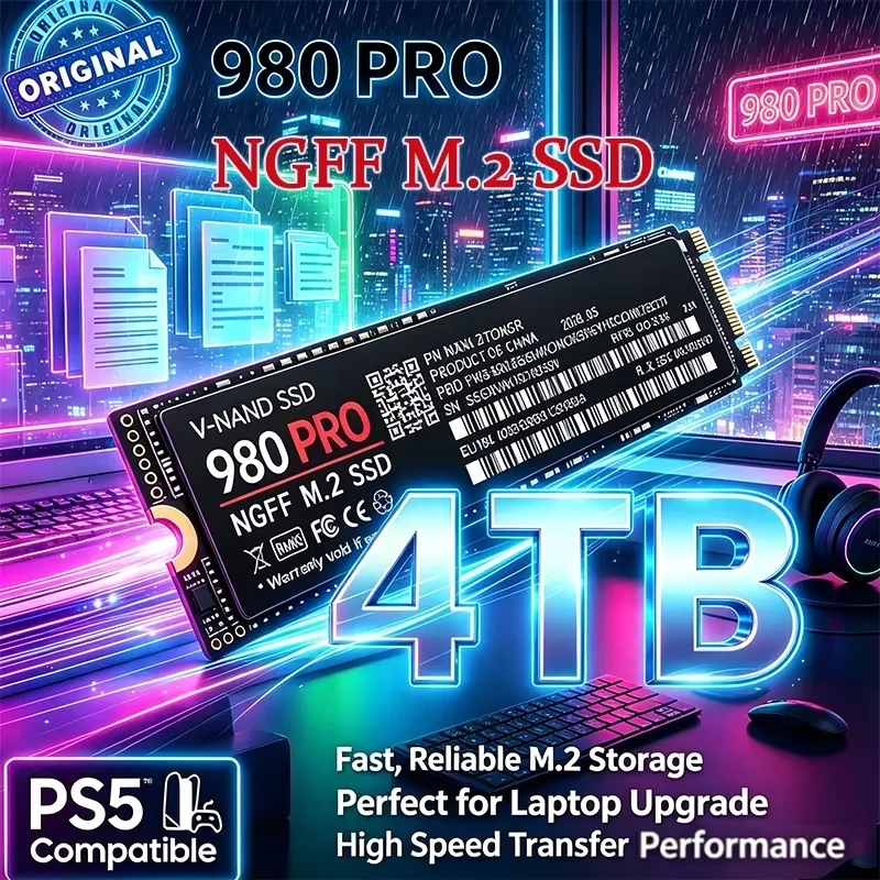 980 PRO NVMe M.2 2280 SSD, PCI - M.2 Nvme 4Tb Pcie 4.0 Ssd recensie en prijs