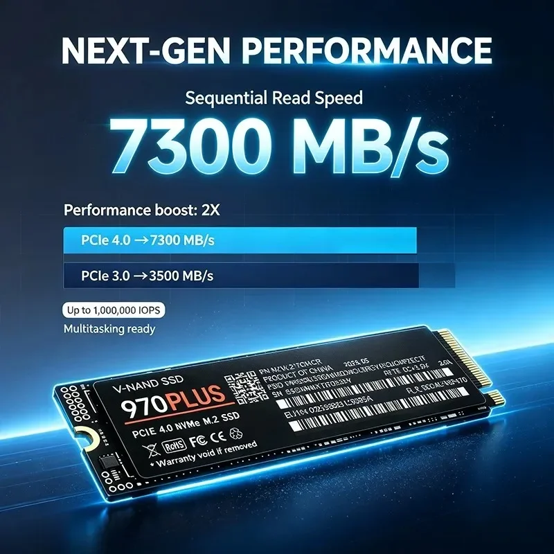 970 PRO 7300MB/s PCIe 4.0 X4 M - M.2 Nvme 4Tb Pcie 4.0 Ssd recensie en prijs