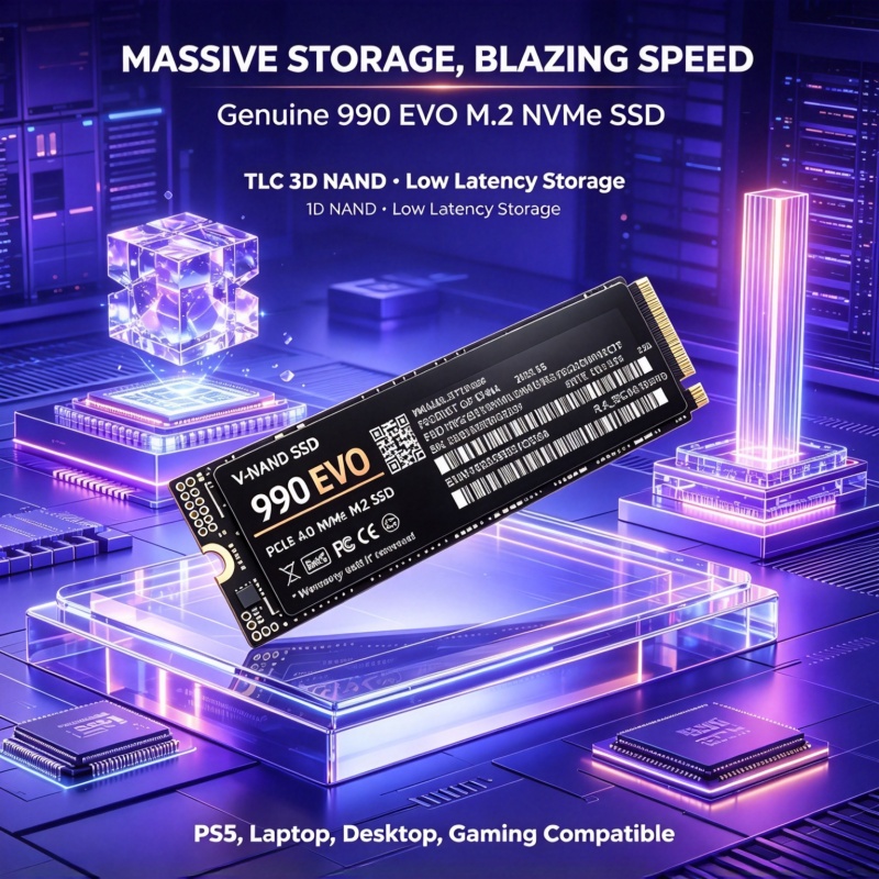990 EVO Gaming M.2 NVMe SSD PC - M.2 Nvme 4Tb Pcie 4.0 Ssd recensie en prijs