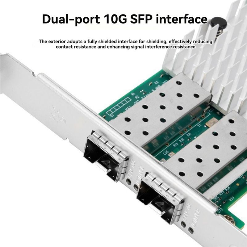 Efficiënte X520-DA1 Dual Port  - 10Gb Sfp+ Pcie Network Card Dual Port recensie en prijs