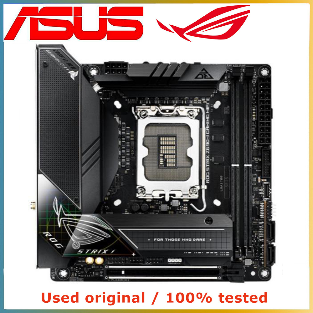 Voor het ASUS ROG STRIX Z690-I - Lga 1700 Ddr5 Itx Motherboard recensie en prijs