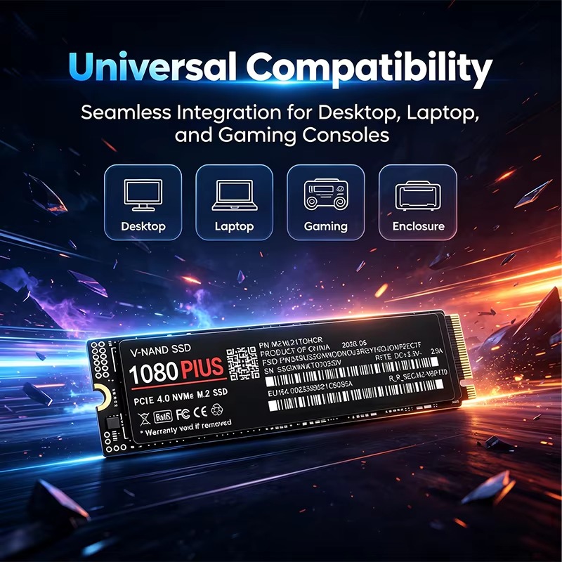 Gaming M.2 NVMe SSD 1080 PLUS  - M.2 Nvme 4Tb Pcie 4.0 Ssd recensie en prijs